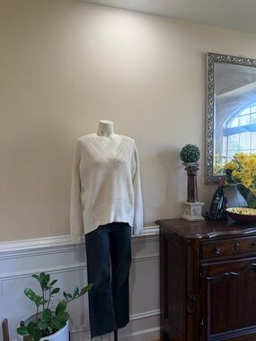 All Saints V Neck  Knit Sweater